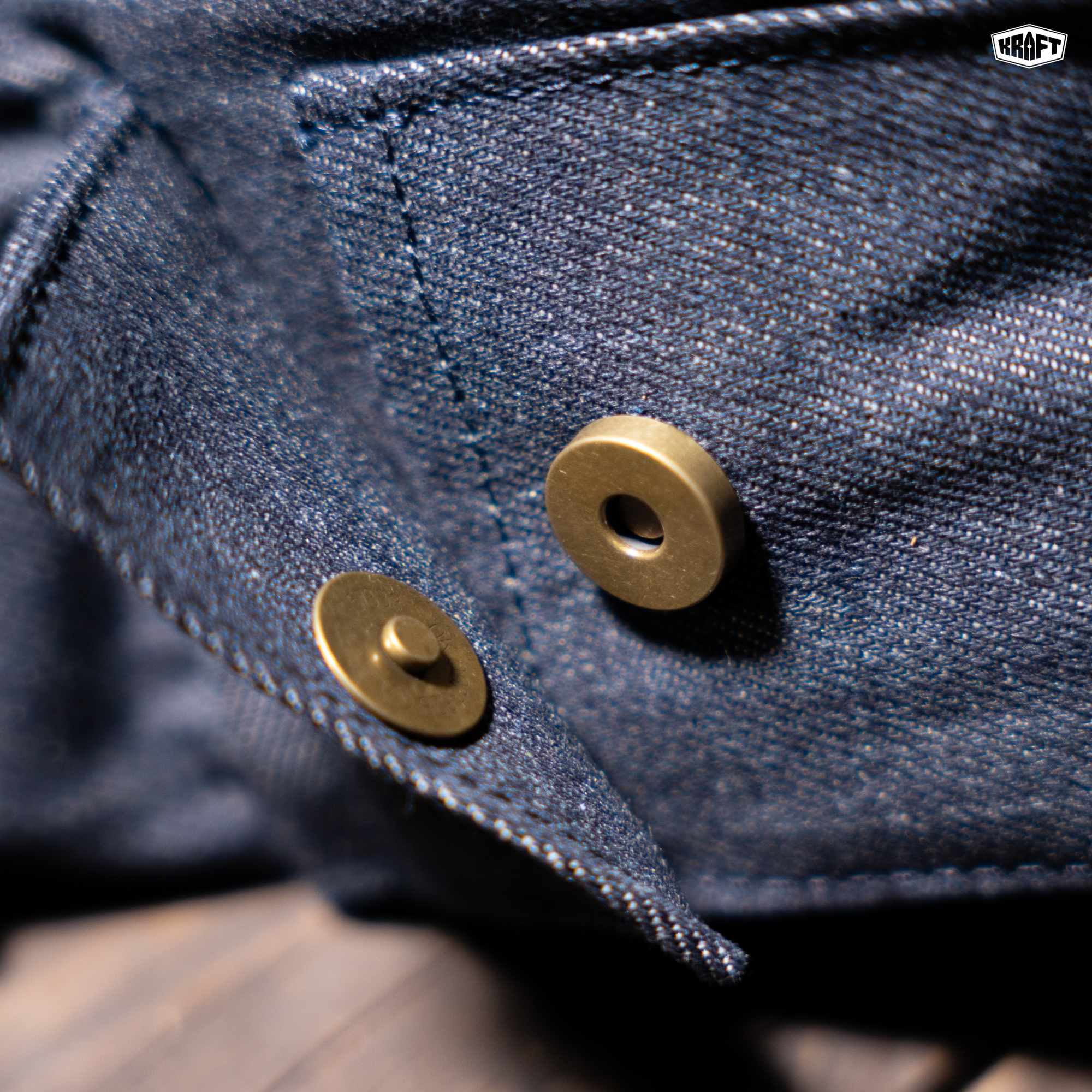 Túi đeo chéo Kraft Cargo Denim (Satchel Bag)