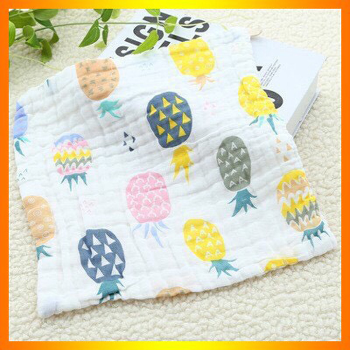 Set 5 khăn mặt xô 6 lớp cho bé