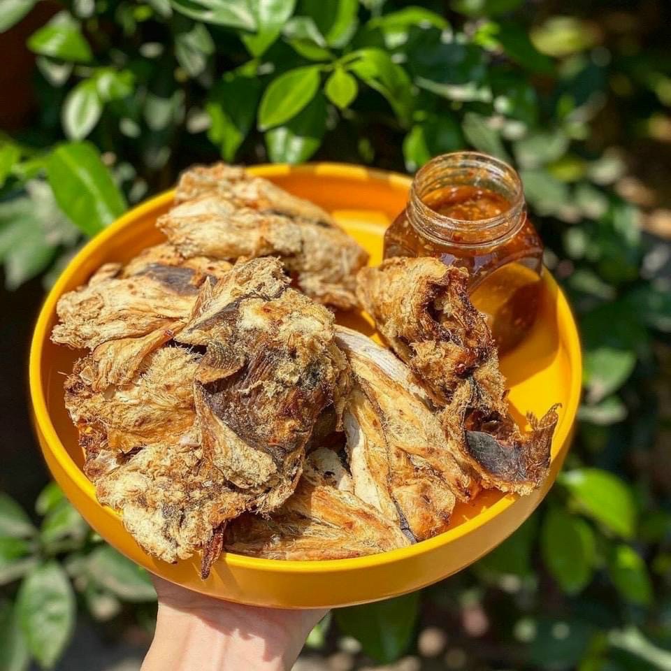 Khô cá đuối nướng sẵn - ăn liền