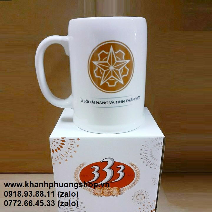 Combo 2 ly uống bia sứ Minh Long 0.49L - ly sứ