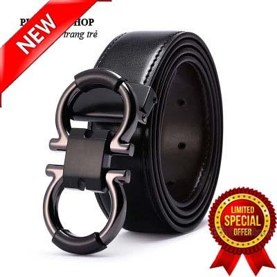 Thắt lưng nam, dây nịt nam Cao Cấp TLBK08