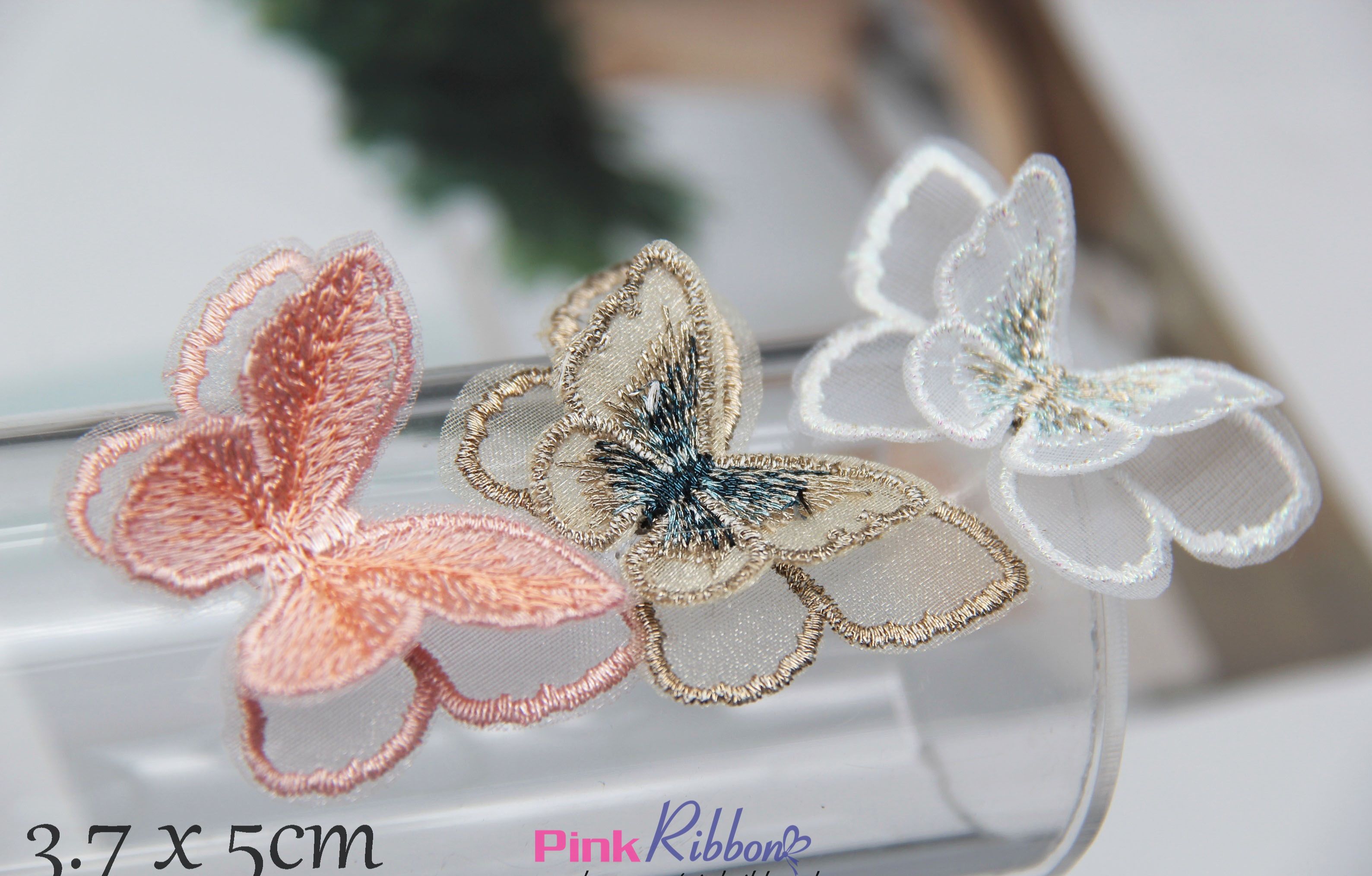 Set 2C - Bướm Thêu Bô Đê