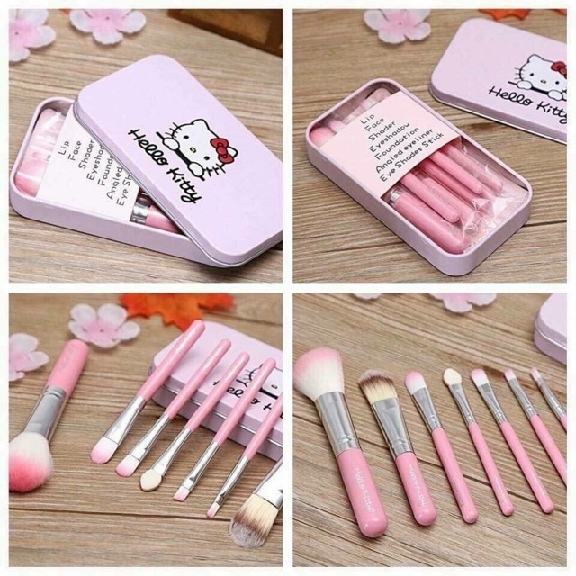 Set Bộ Cọ Hello Kitty 7 Món (7 cây)