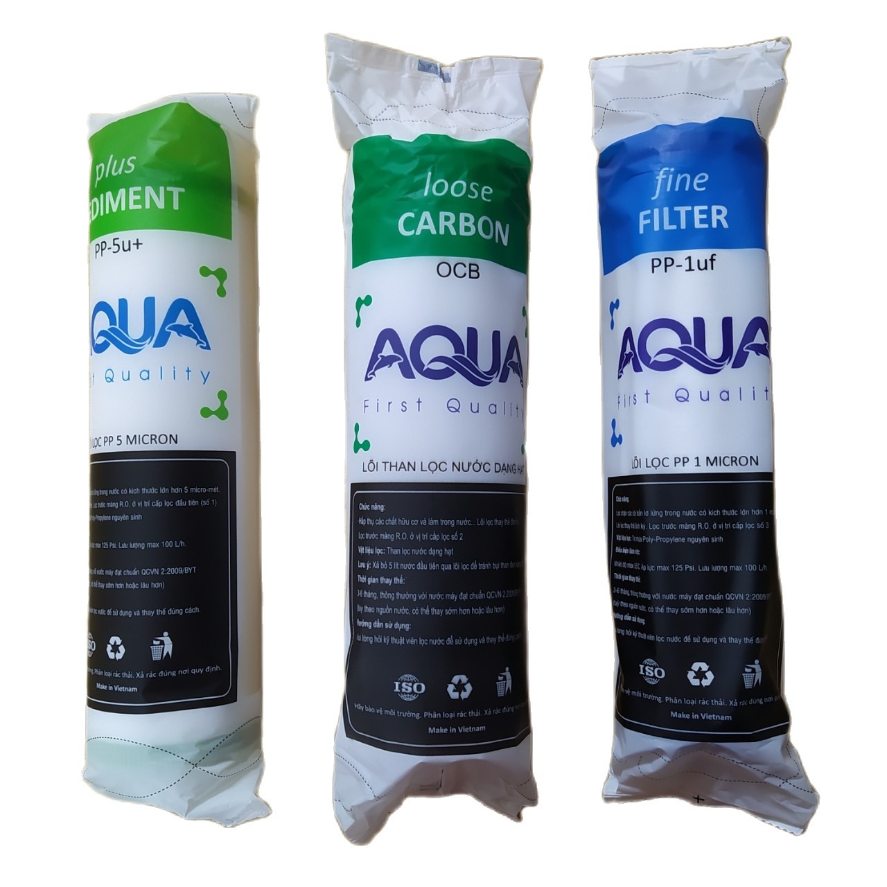 Lõi lọc nước aqua số 1-2-3