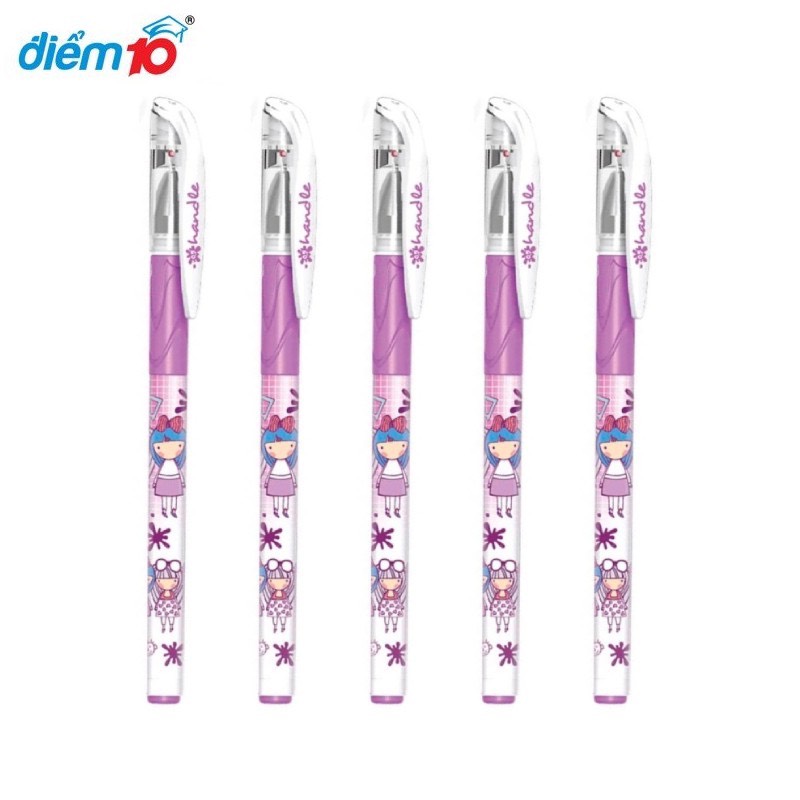 Bút Gel Điểm 10 TP-GEL01 ( Tím )