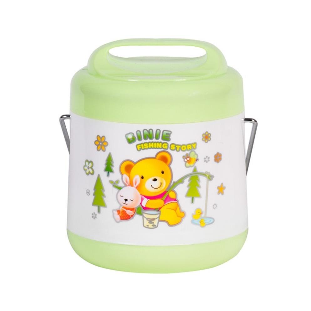 CẶP LỒNG Ủ CƠM CANH CHÁO INOX 2 NGĂN SONG LONG