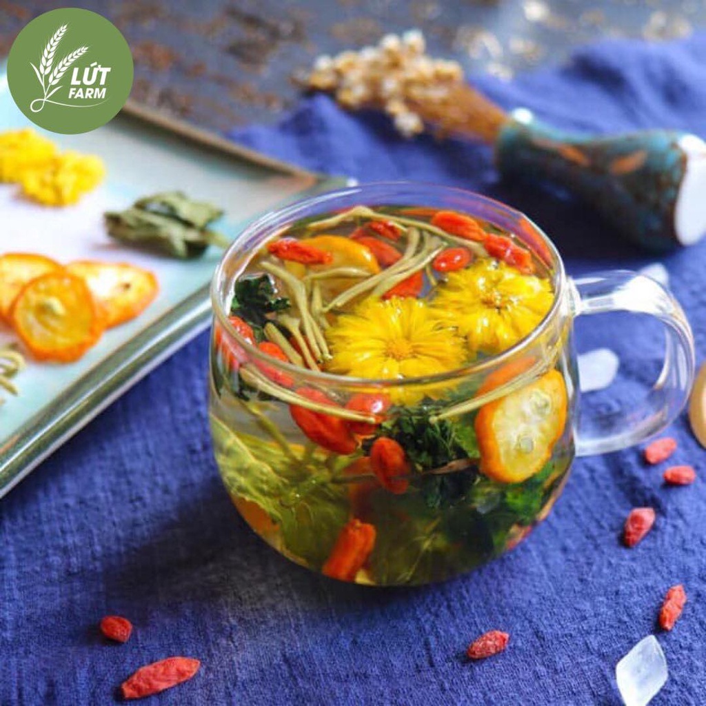 Trà hoa thảo mộc 11 vị Lứt Farm