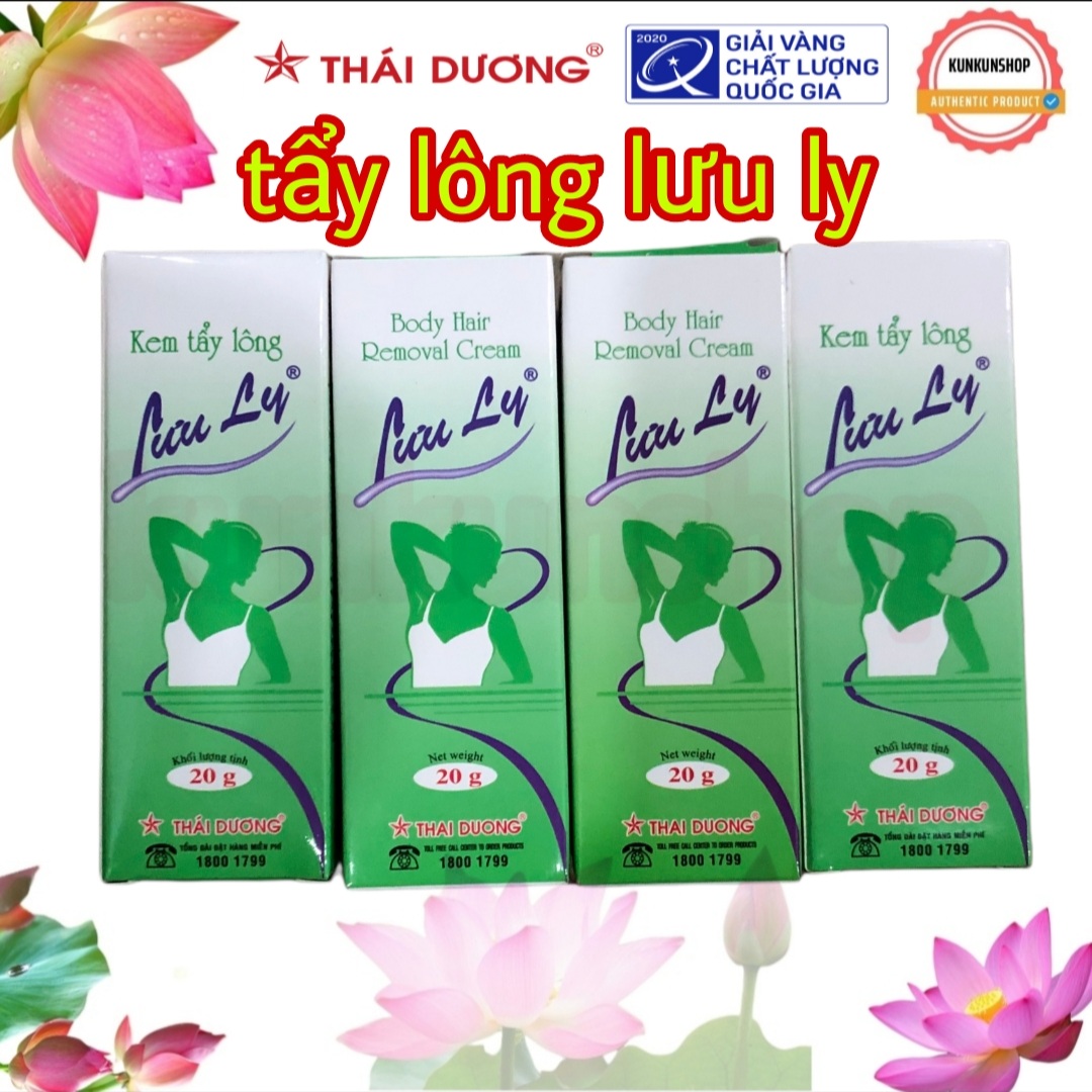 Kem tẩy lông lưu ly tuýp 20g Sao Thái Dương