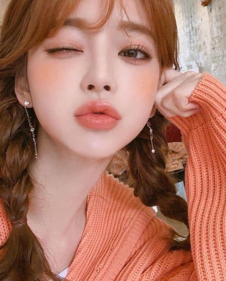 Phấn Má Hồng Klavuu Soft Peach cam đào