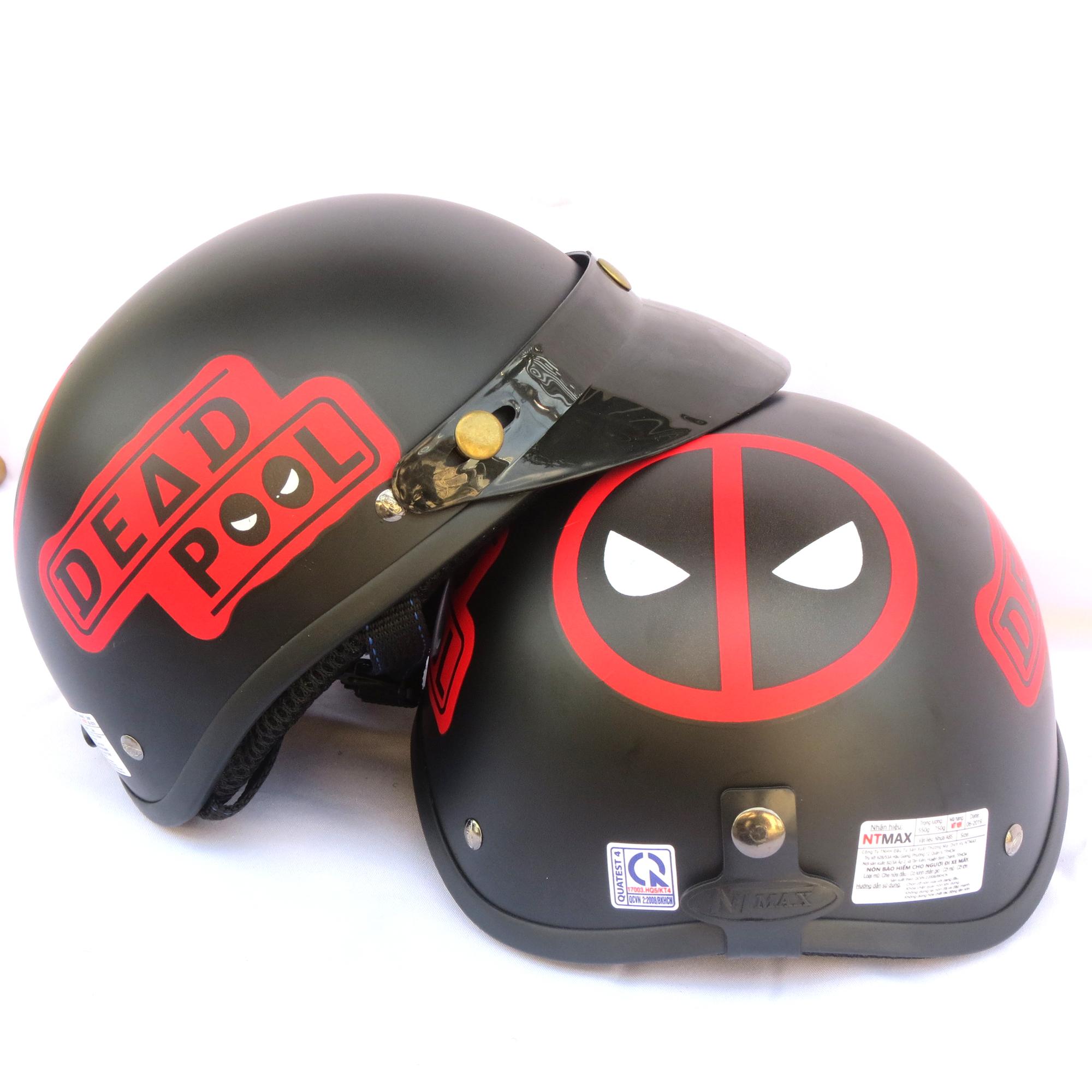 Mũ bảo hiểm NTMAX 1/2 Deapool