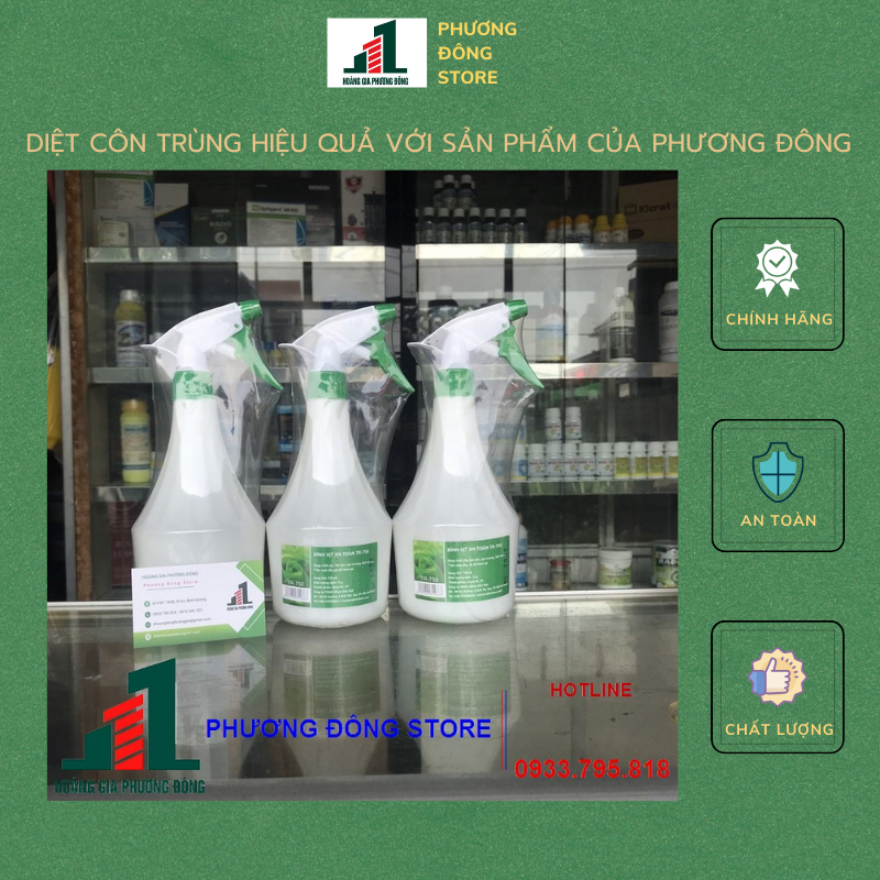 Bình xịt tưới cây an toàn 750ml (DUDACO TR-750)