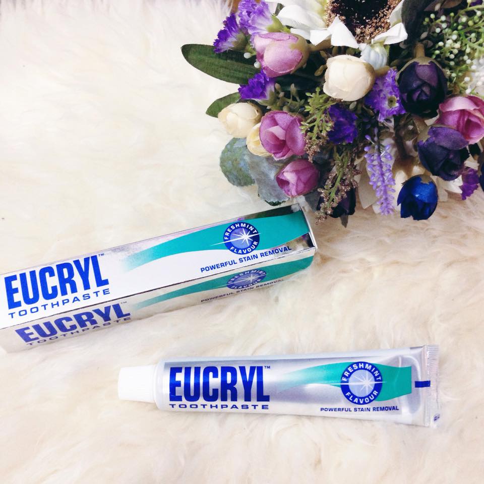 Bộ 6 tuýp kem trắng răng, giảm hôi miệng Eucryl