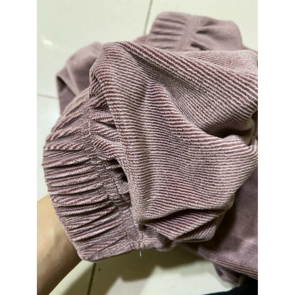Quần boom mặc nhà nhung tăm mềm ấm