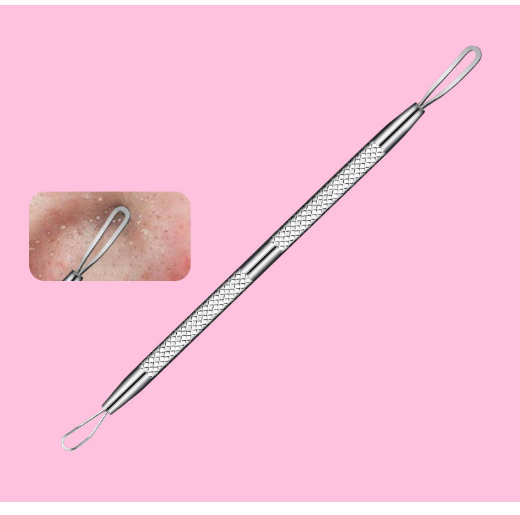 Bộ 3 Cây Que Nặn Mụn Đầu Đen, Trứng Cá, Cám Có Nhíp (Full Box)