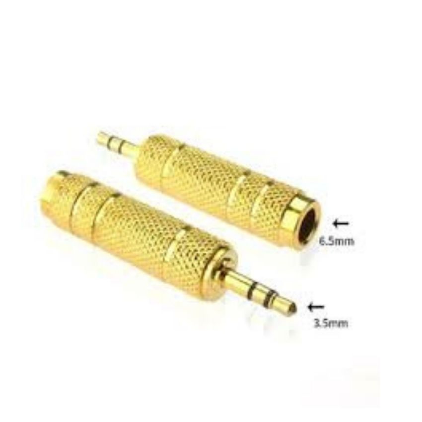 Jack đổi - Jack chuyển 3.5 mm sang 6.5 mm
