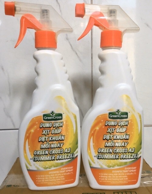 [HCM]Nước xịt diệt khuẩn Green Cross A2