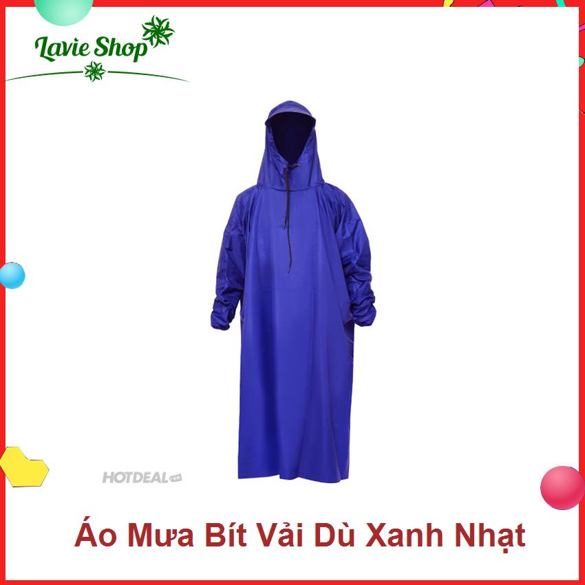 Áo Mưa Bít Vải Dù Siêu Bền  - Cao Cấp 1.4m
