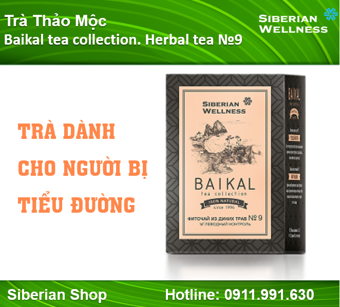 Trà thảo mộc Baikal tea collection. Herbal tea №9