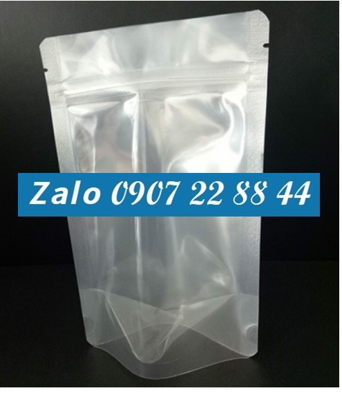 1KG TÚI ZIP BẠC ĐÁY ĐỨNG