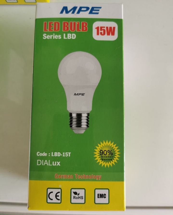 ĐÈN LED BULB 15W MPE (LBD-15)