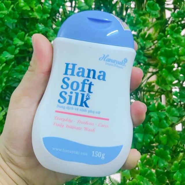 [HCM]DUNG DỊCH VỆ SINH PHỤ NỮ HANAYUKI [HANA SOFT&SILK]