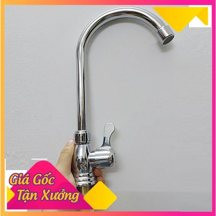 [Q.Tân Bình] Vòi rửa chén bát một đường nước lạnh rẻ - bền- đẹp giá tốt và chất lượng tốt hiệu suất cao bền bỉ