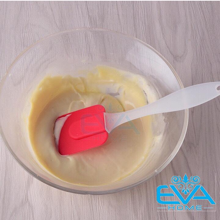 [HCM]Dụng Cụ Làm Bánh Cây Trộn Và Vét Bột Silicon Mềm