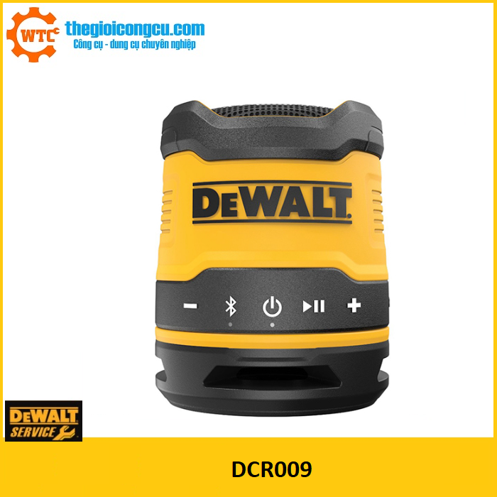 Loa sạc mini bluetooth dewalt dcr009