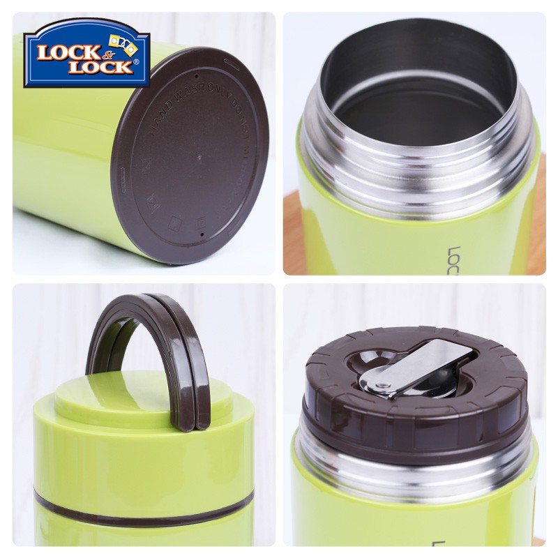 BÌNH Ủ CHÁO GIỮ NHIỆT LOCK&LOCK 750ML LHC8022