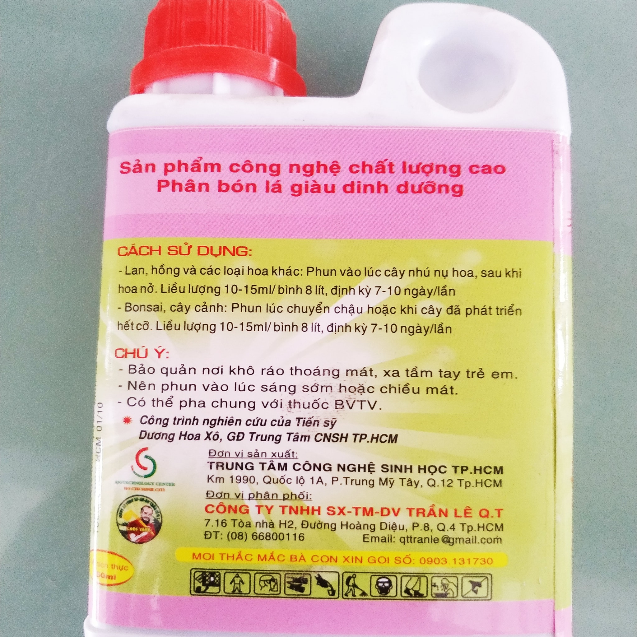 Phân bón lá Bio trùn quế 03