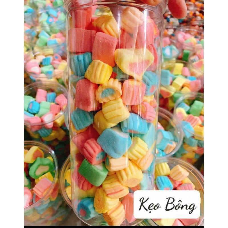[ Cực ngon - Cực mềm ] Combo 500gr kẹo bông sữa Marshmallow