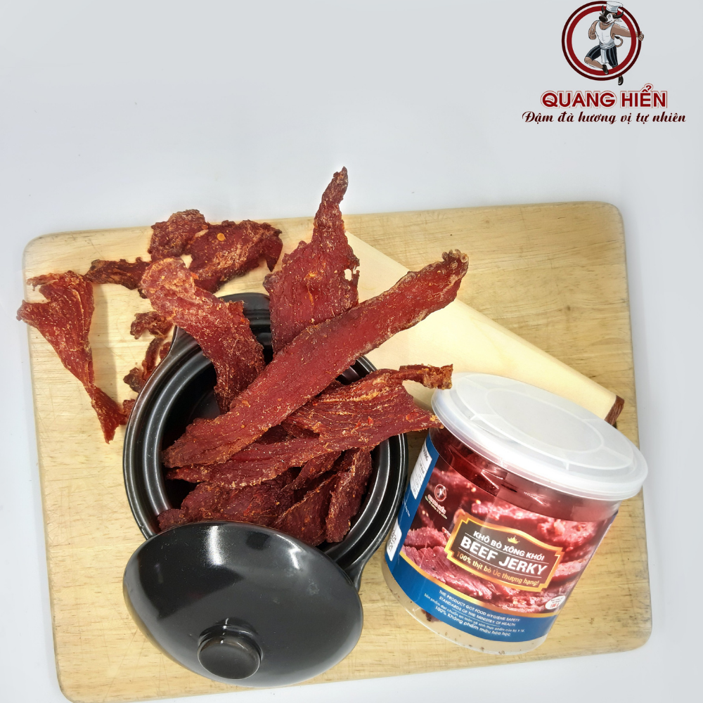 Beef Jerky khô bò xông khói 100g