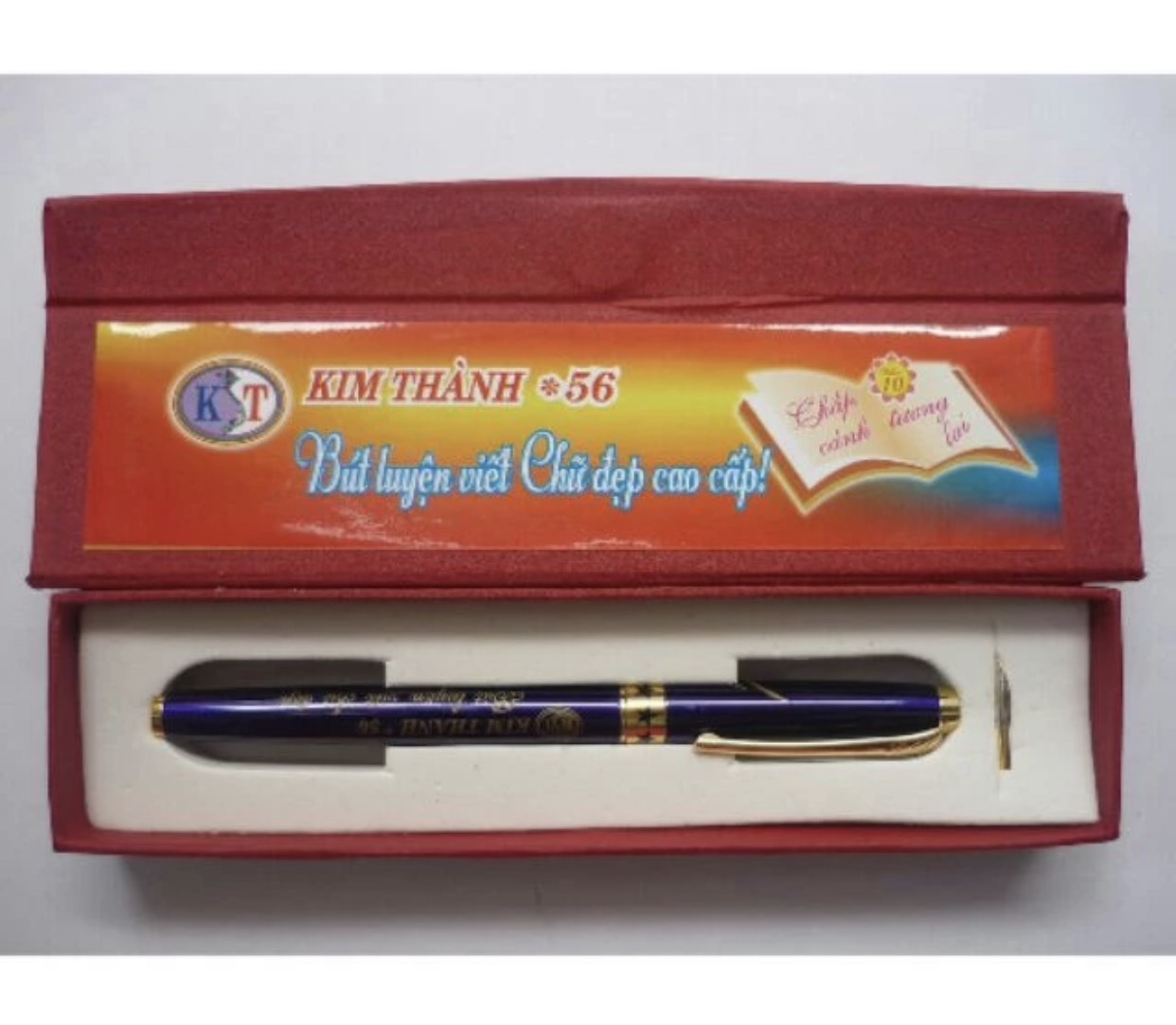 Bút máy luyện chữ đẹp kim thành 56 kèm ngòi