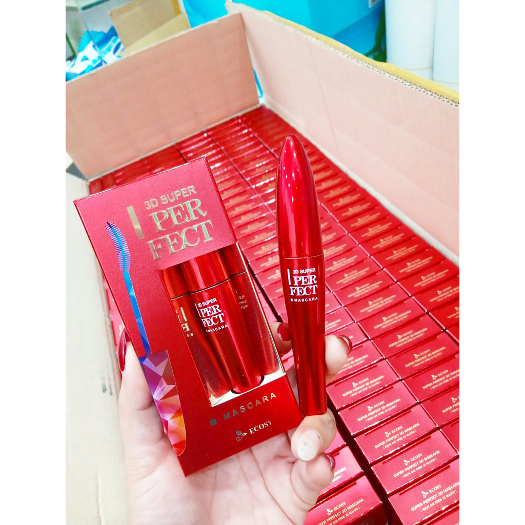 Mascara Ecosy 3D Super Perfect RED