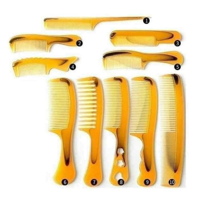 Sét 10 Lược chải tóc,lược tạo kiểu tóc( set 10 cái) Siêu Tiện Dụng