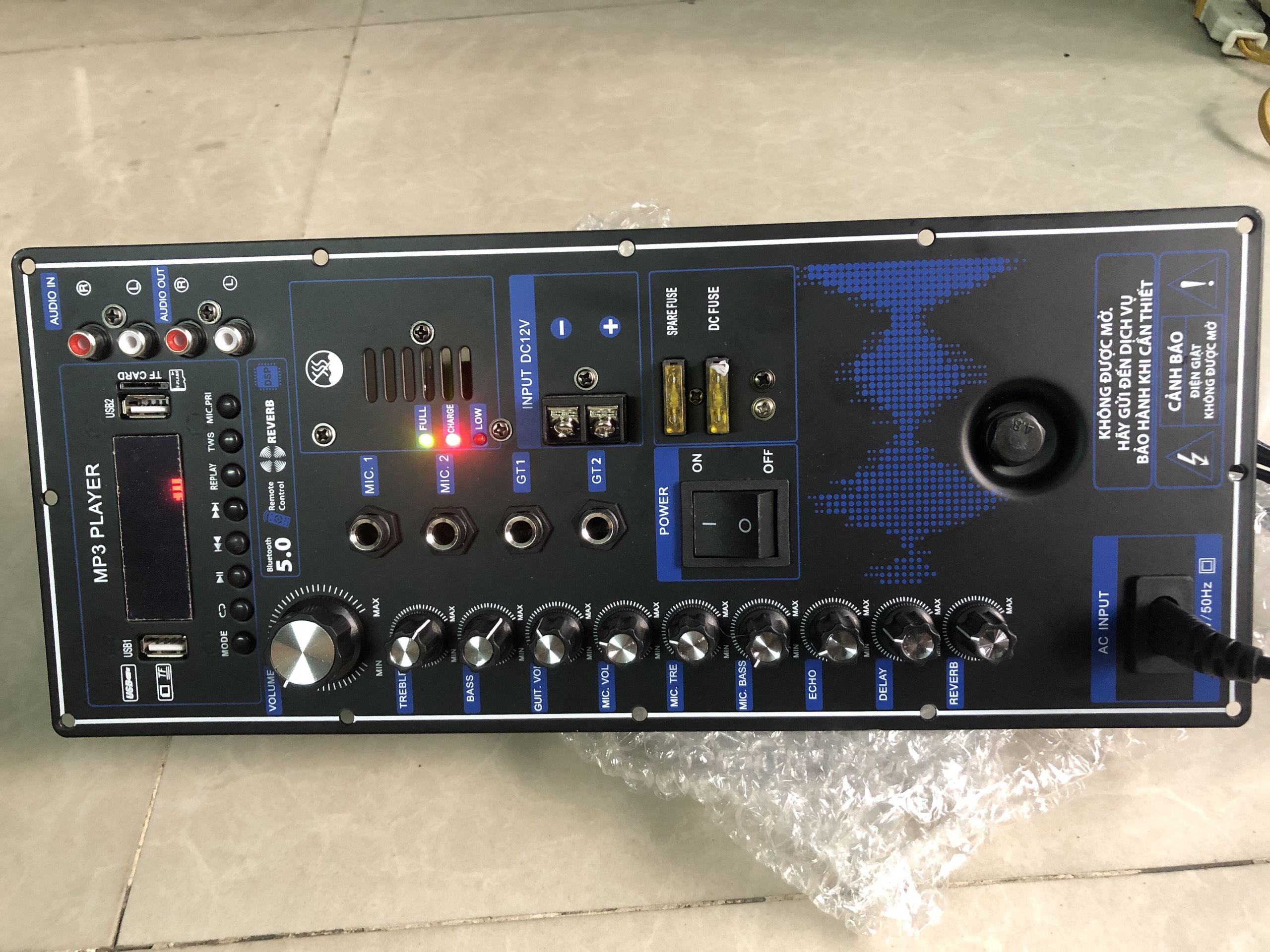 Mạch loa kéo 4 tất dôi có Reverd (15x35)