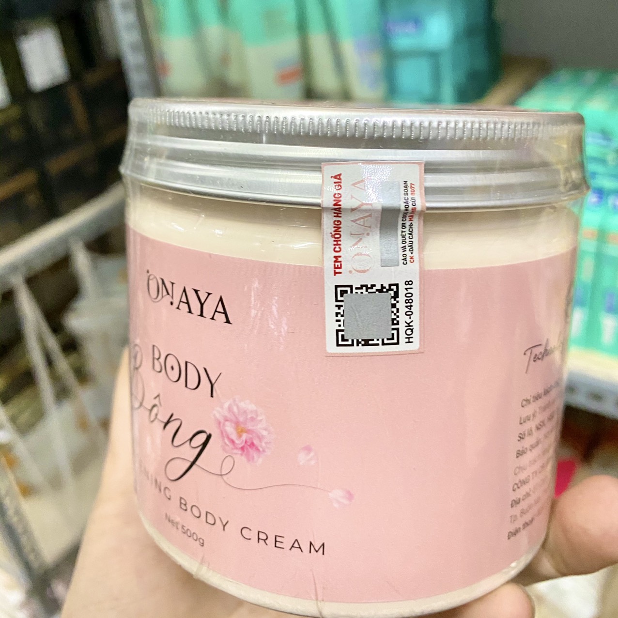 Kem BODY Bông Dưỡng Trắng Da nhiều size