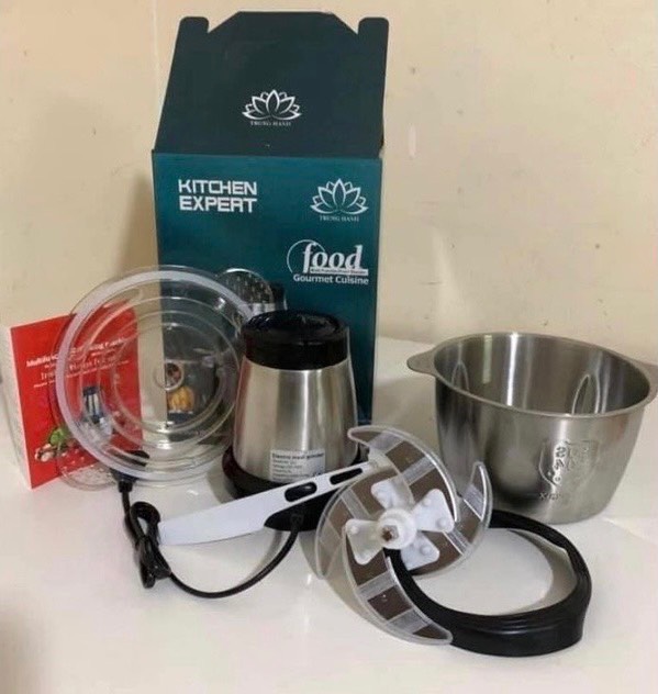 Máy Xay Thịt Kitchen Expert Cối Inox Đa Năng