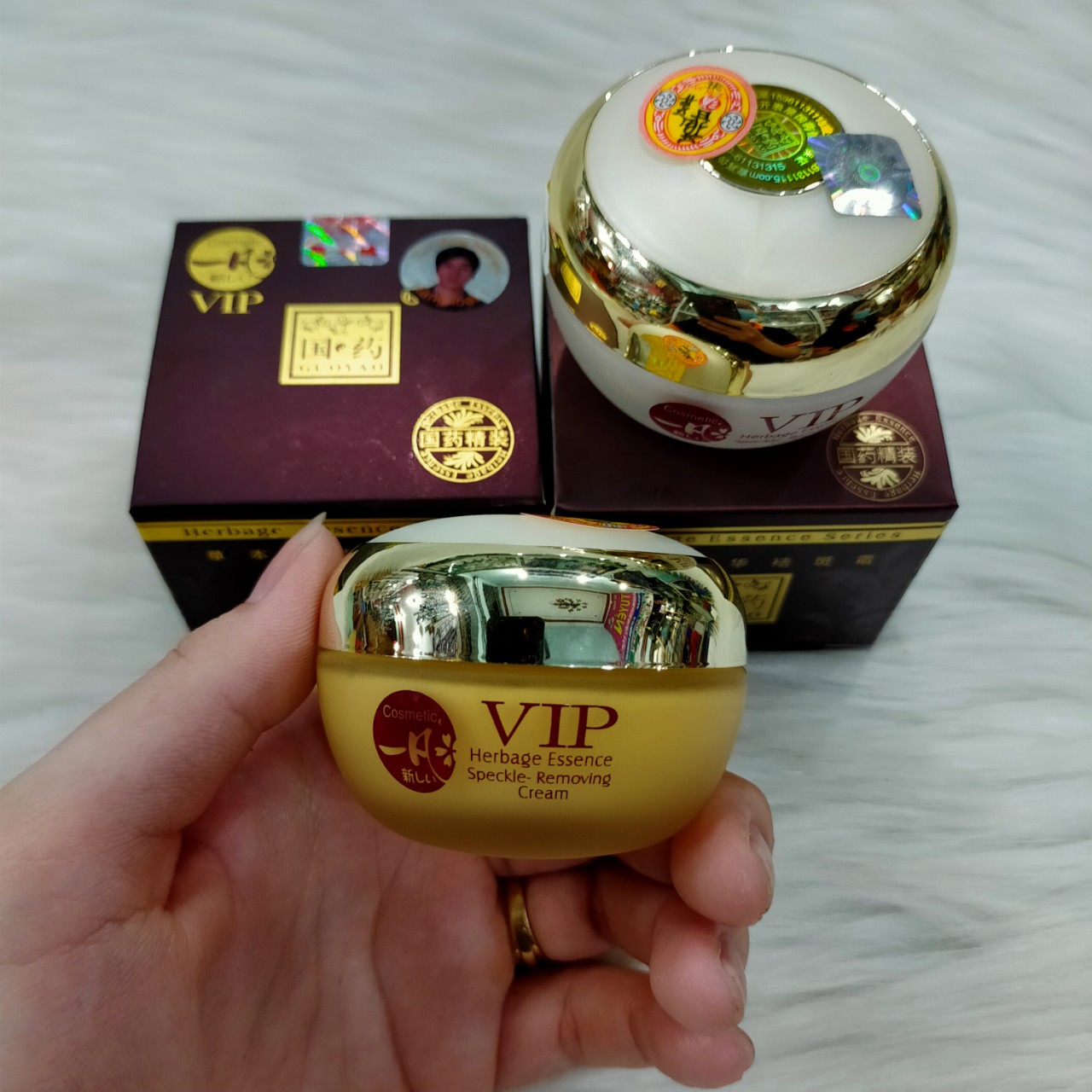 [HCM]Combo Kem Sâm Nhật Bản Guoyao VIP Ngày+Đêm -30gr