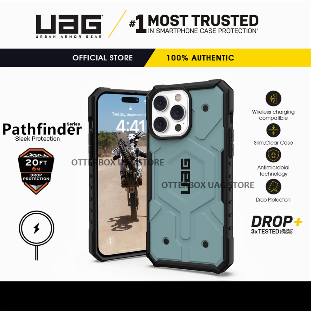 Ốp lưng uag pathfinder with magsafe cho iphone 14 pro max / 14 pro / 14 plus / 14 / 13 12 pro max / 13 12 pro / 13 12