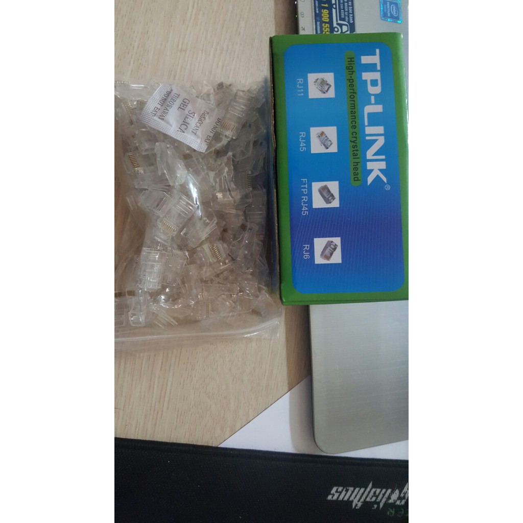 Hạt mạng Tp-link Cat5 túi 100 hạt