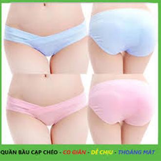 SET 5 quần lót CẠP CHÉO cho mẹ bầu( tu 50-70 ky)