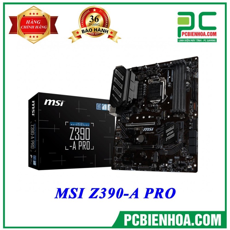 Bảng giá Mainboard MSI Z390-A PRO ( LGA1151 / ATX / 4xDDR4 ) Phong Vũ