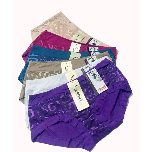 Combo 5 quần lót cotton mịn big size 1738