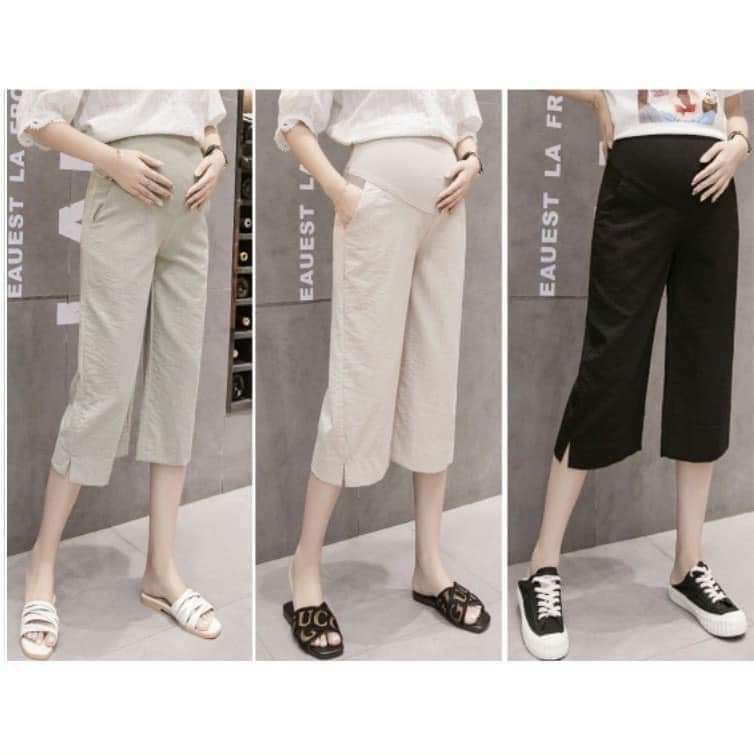 Quần bầu LỬNG đũi dáng baggy siêu xinh