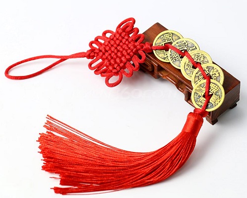 Dây tam đế ngũ đế lục đế, dây chuỗi xu 3 xu, 5 xu, 6 xu mang may mắn tài lộc, dây đồng xu phong thủy