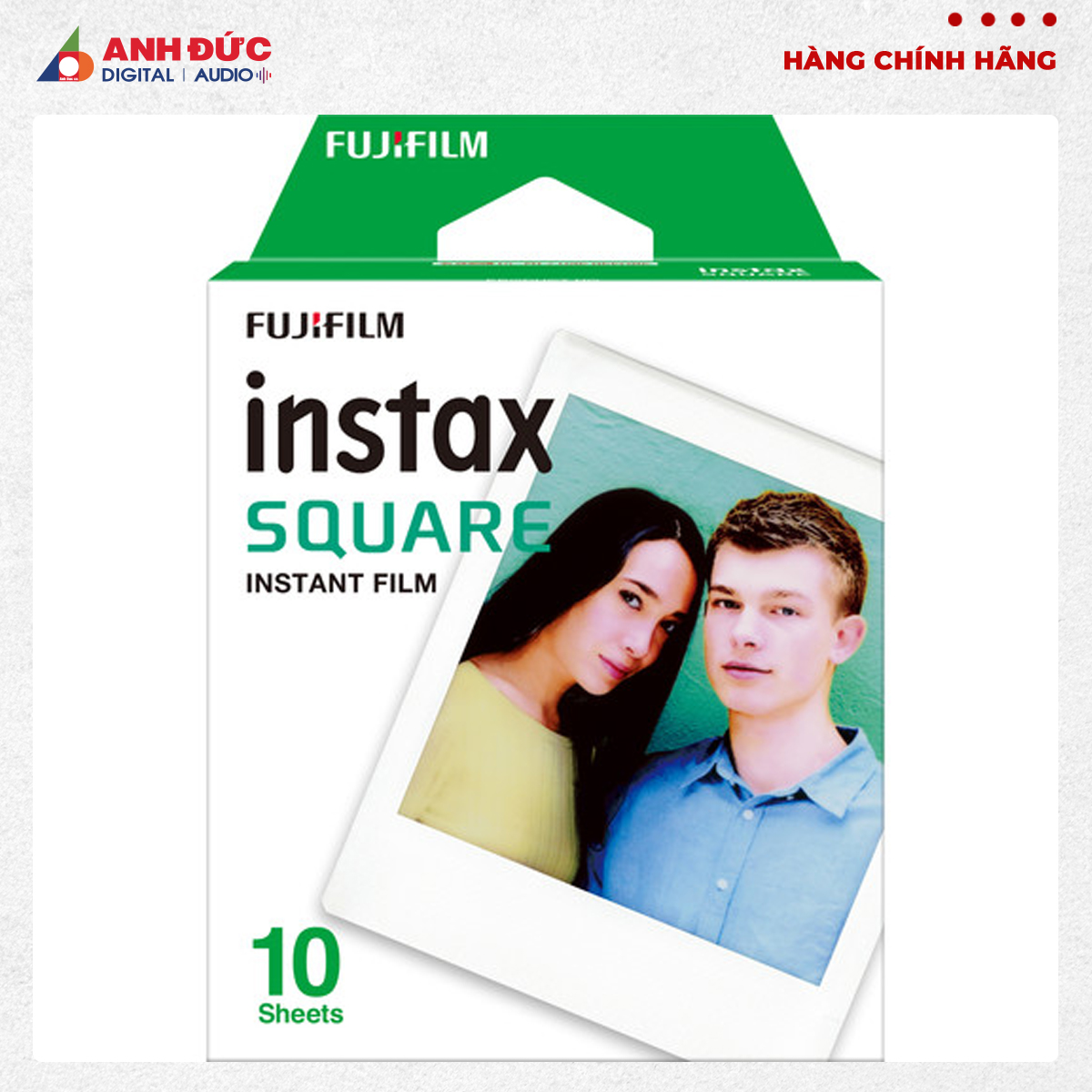 Phim Fujifilm instax Square Instant Film 10 tấm
