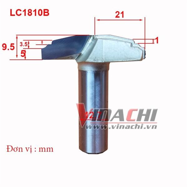 Mũi huỳnh ván cong 2 chỉ LC1810B, Mũi huỳnh ván TideWay