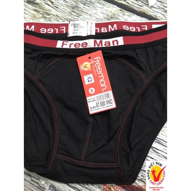 LÓT NAM MS:6030(Freeman)[hình thật+clip]cotton lụa