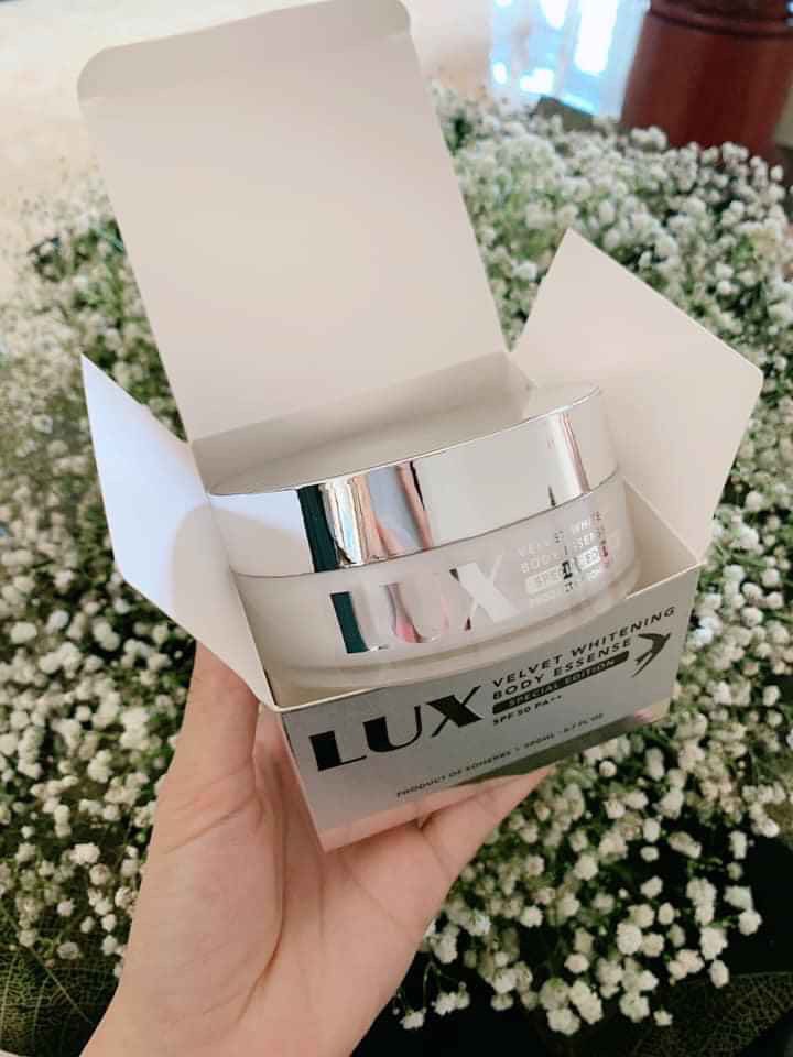 kem body lux trắng da cấp tốc -không lộ vân kem